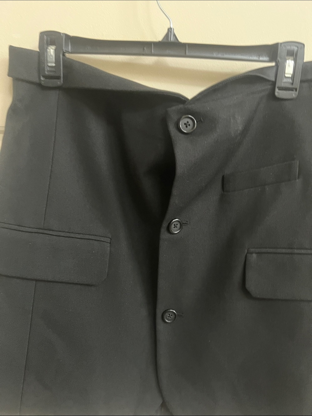 Helmut Lang blazer skirt 12 black tailored cargo mini aesthetic cocktail office - Picture 7 of 10